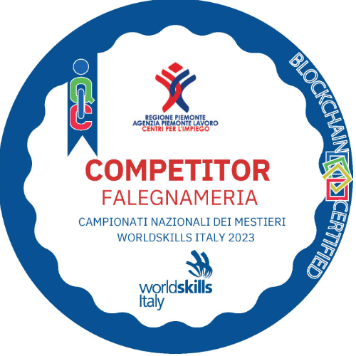 Competitor Falegnameria ai Campionati dei Mestieri WorldSkills Italy 2023